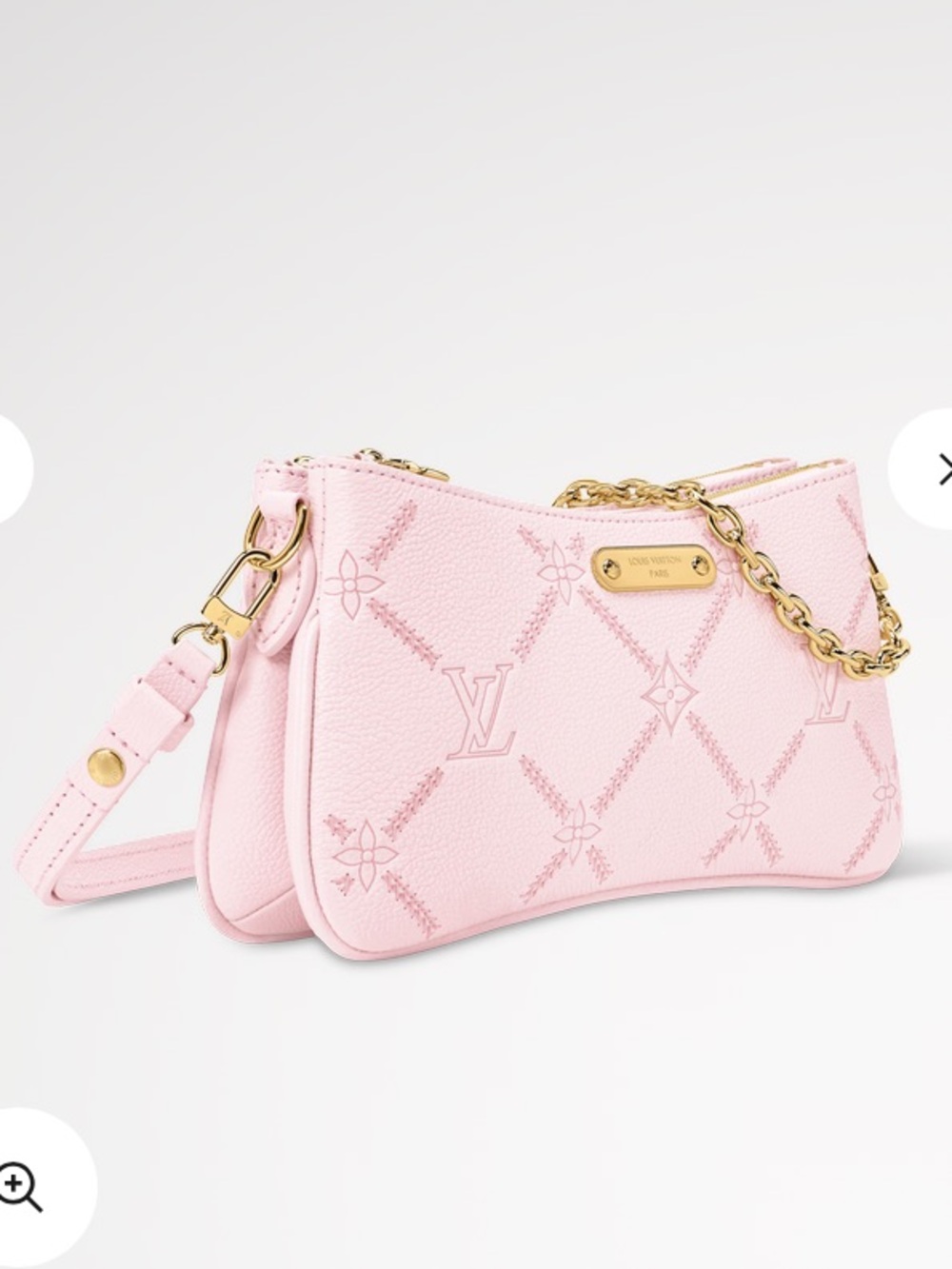 🍒SOLD 🍒Louis Vuitton Liv Pochette Pink